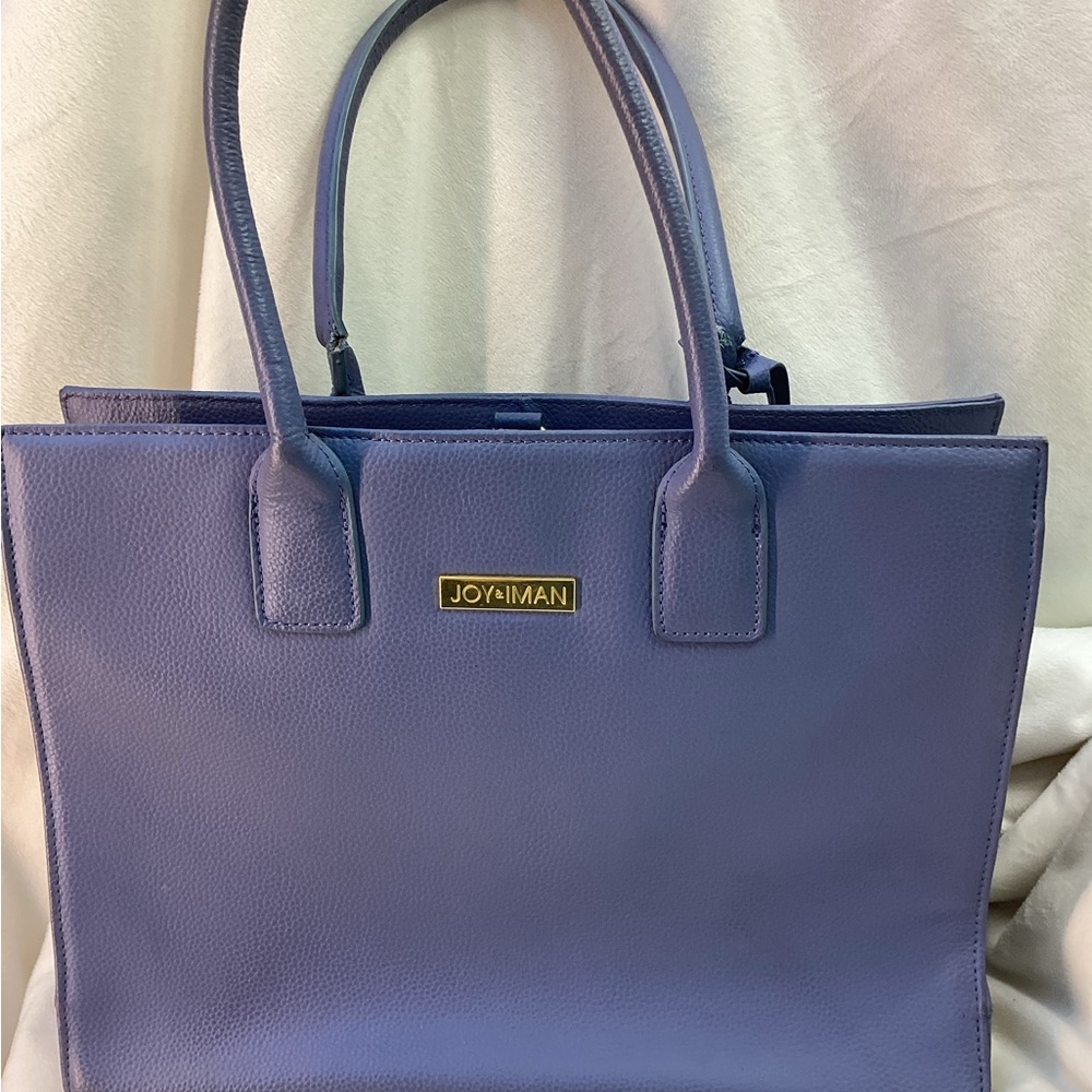 Joy & Iman Lavender Tote Bag